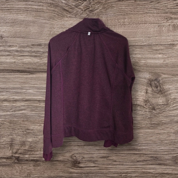 Athletic Works Purple Utility Jacket Full-Zip Fleece Size XXL - Picture 2 of 7